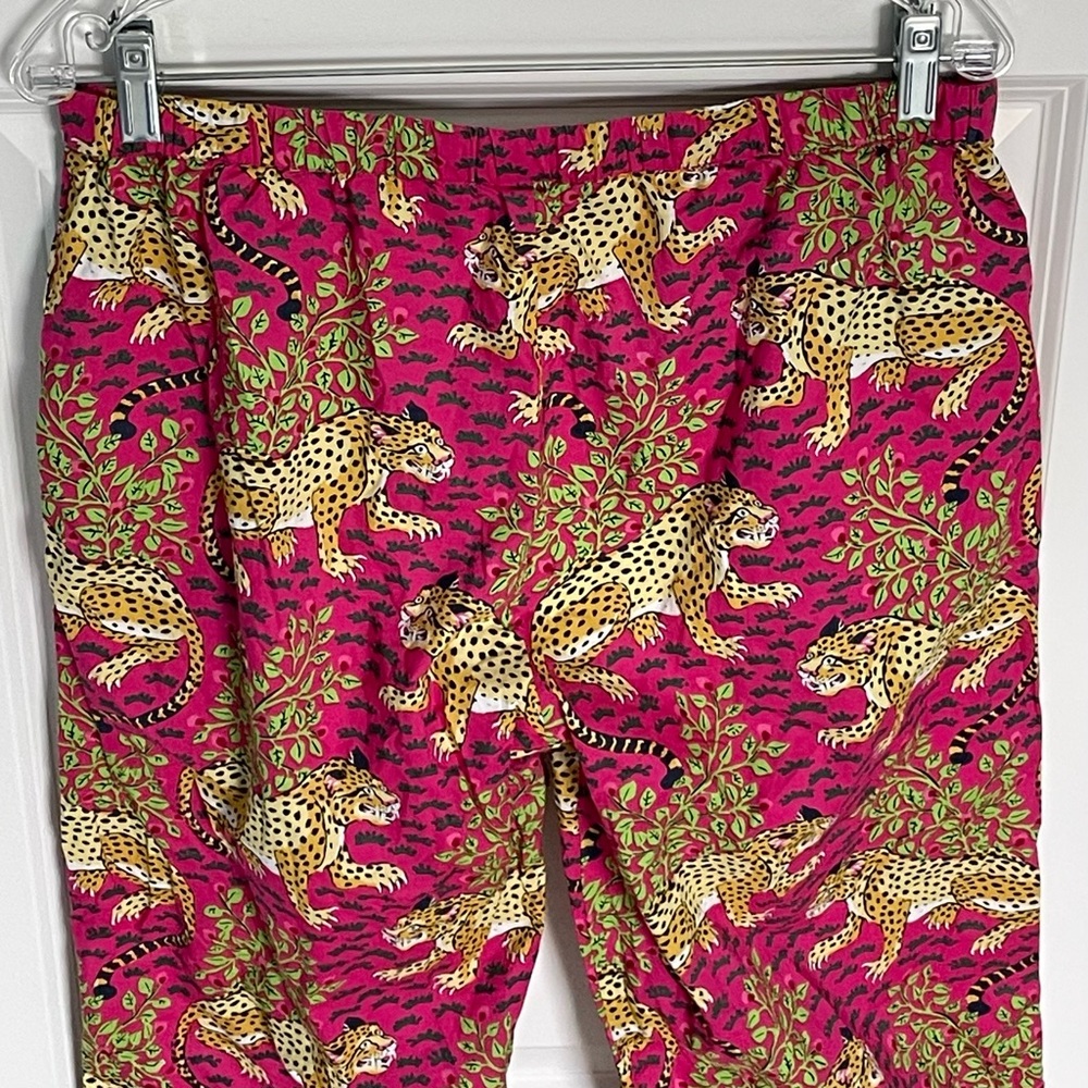 Printfresh Pink Leopard Print Pants - image 8